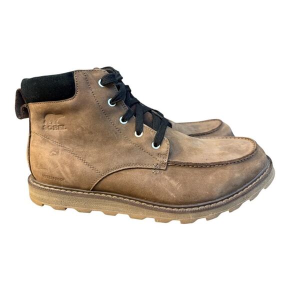 Sorel Madson Waterproof Chukka Boot Brown Leather Men size 13 - Picture 1 of 7